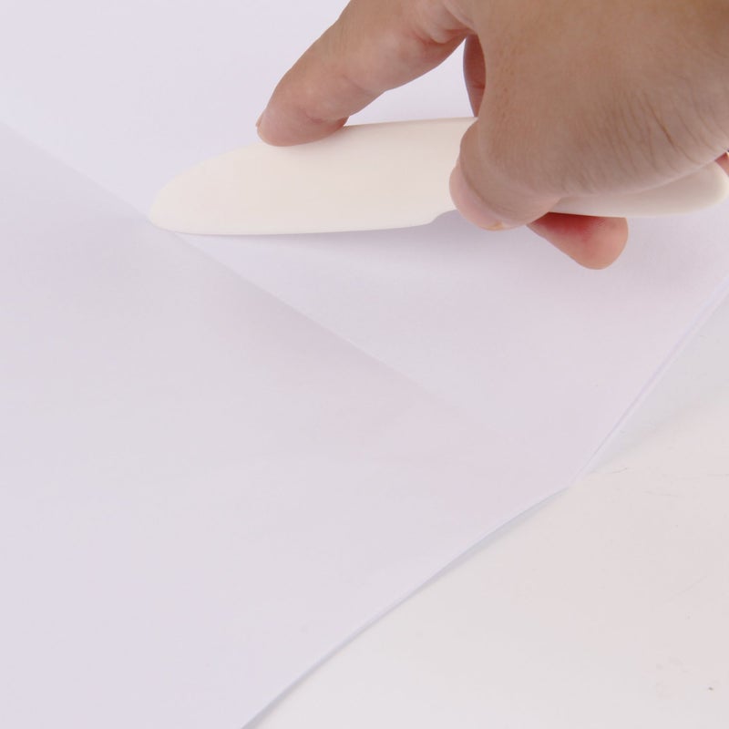 VENCINK Genuine Bone Folder Paper Creaser Crafting Scoring Creasing Scrapbooking Origami Tool for Paper Craft Cards Making Folding Score Board (5.5 x 0.79 inch) - Image 4